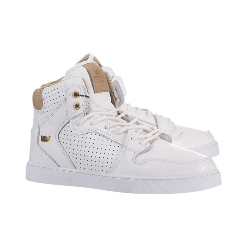 Cano Alto Supra Vaider LX Feminino Branco | HWEPM0743