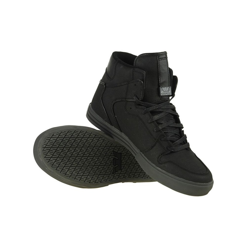 Cano Alto Supra Vaider Masculino Pretas | DJIQU2493