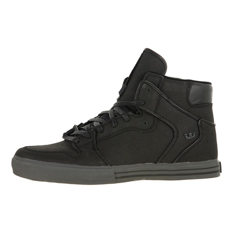 Cano Alto Supra Vaider Masculino Pretas | DJIQU2493