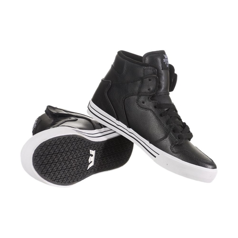 Cano Alto Supra Vaider Masculino Pretas | UKWES2483