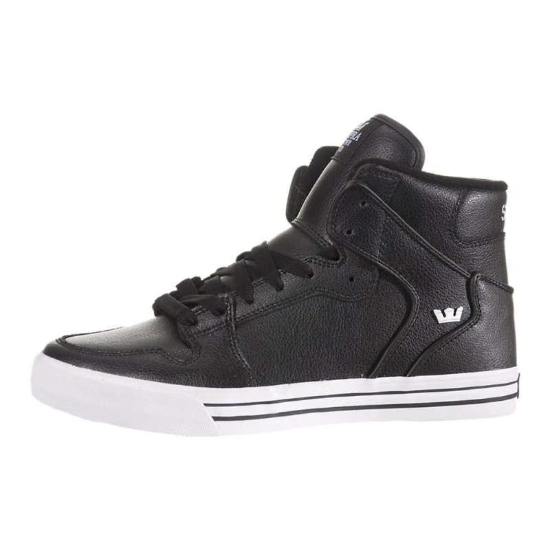 Cano Alto Supra Vaider Masculino Pretas | UKWES2483