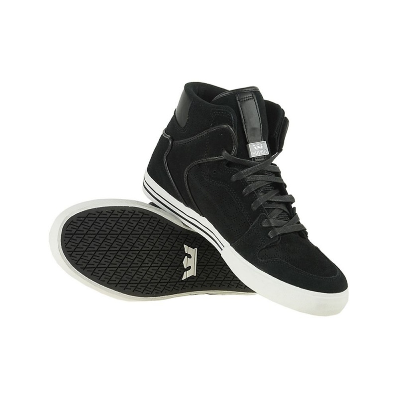 Cano Alto Supra Vaider Masculino Pretas | VLYRX9038