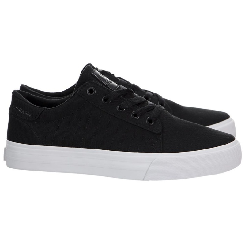 Cano Baixo Supra Belmont Feminino Pretas | VEYDW4573