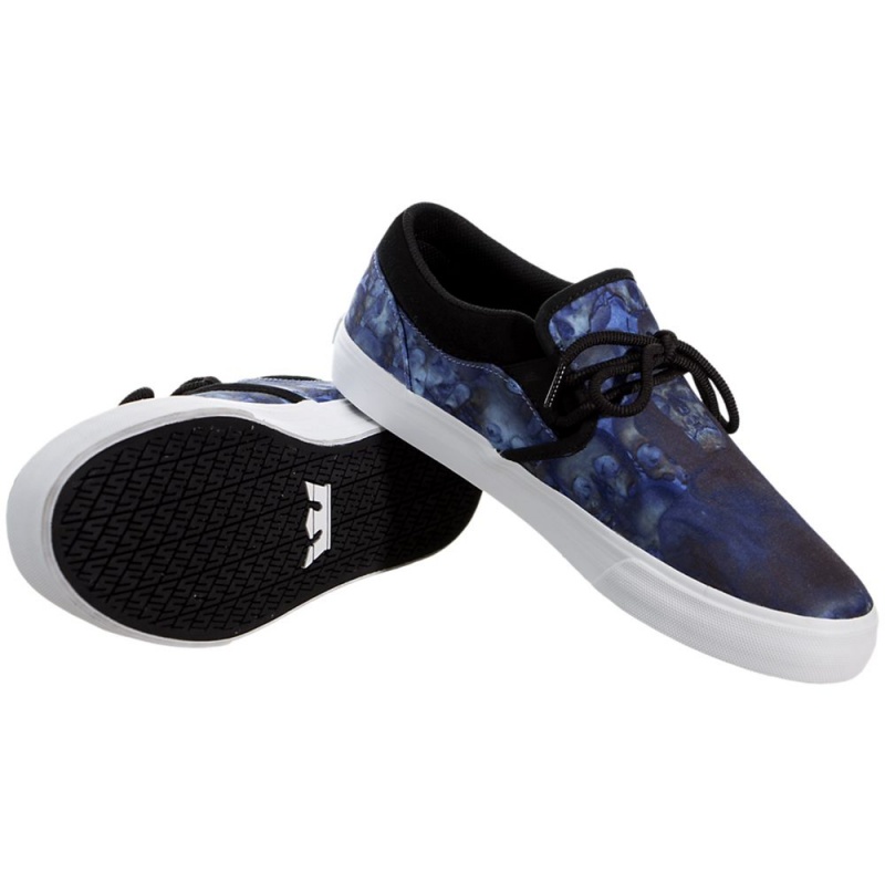 Cano Baixo Supra Cuba Feminino Azuis | KBRZX7843