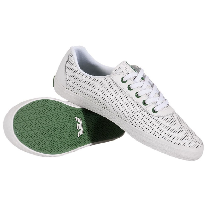 Cano Baixo Supra Cuttler Low Masculino Branco | OGPRJ7903