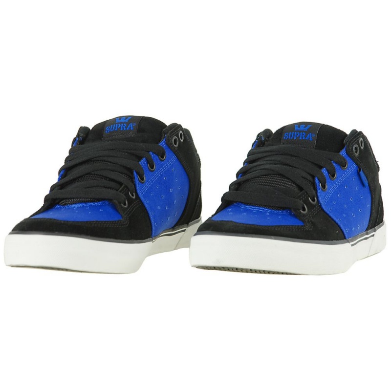 Cano Baixo Supra EE Vega Masculino Azuis Pretas | NHRGK5128