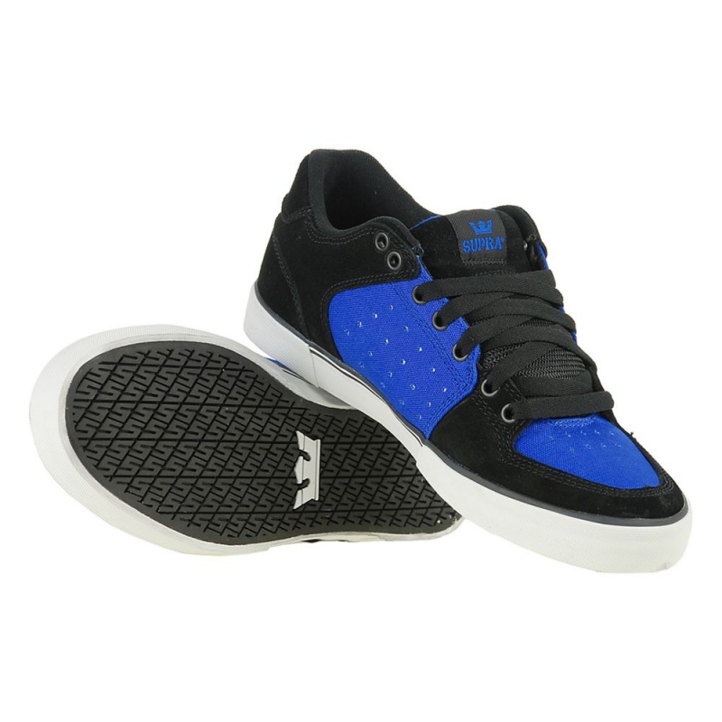 Cano Baixo Supra EE Vega Masculino Azuis Pretas | NHRGK5128