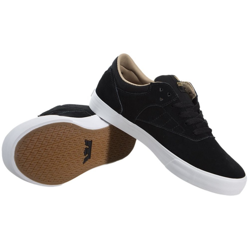 Cano Baixo Supra Phoenix Feminino Pretas | RHYGJ9652