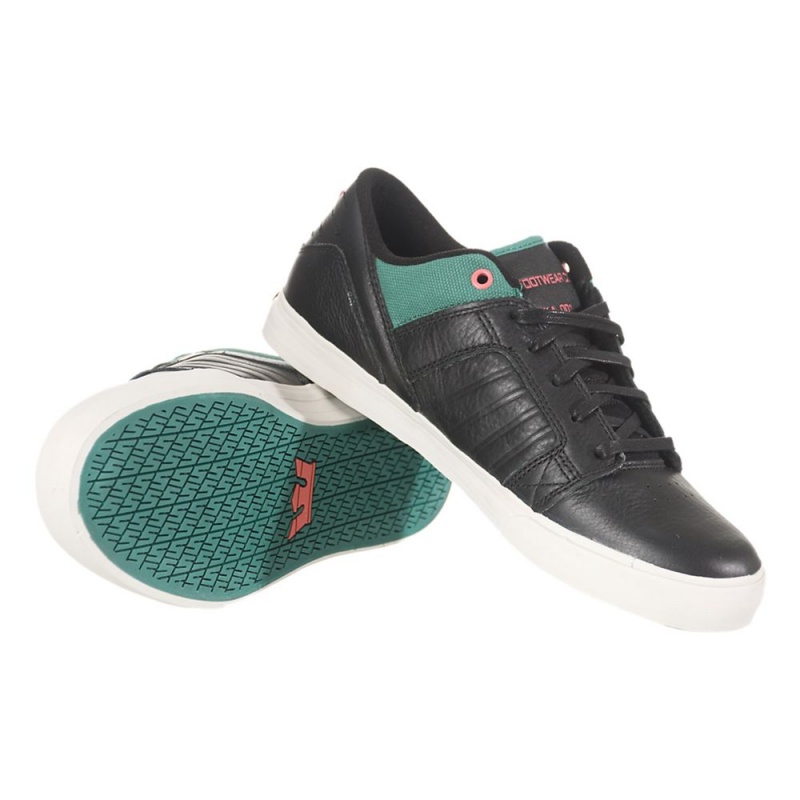 Cano Baixo Supra SkyTop Low Feminino Pretas | SAFET9546