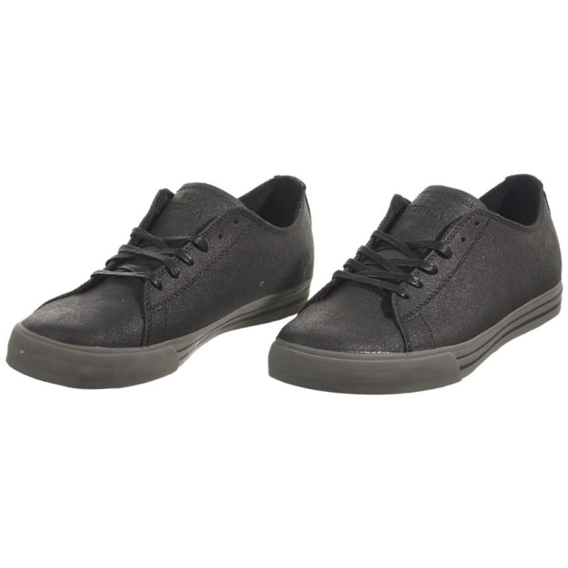 Cano Baixo Supra Thunder Low Feminino Pretas | GJNOM2548