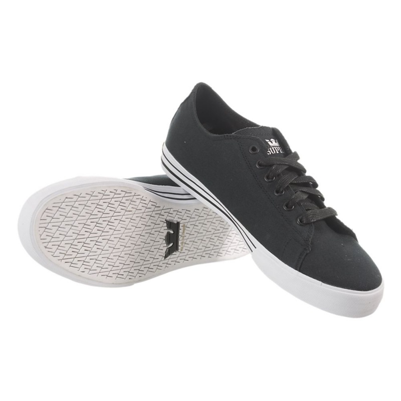 Cano Baixo Supra Thunder Low Feminino Pretas | NEMDB4196