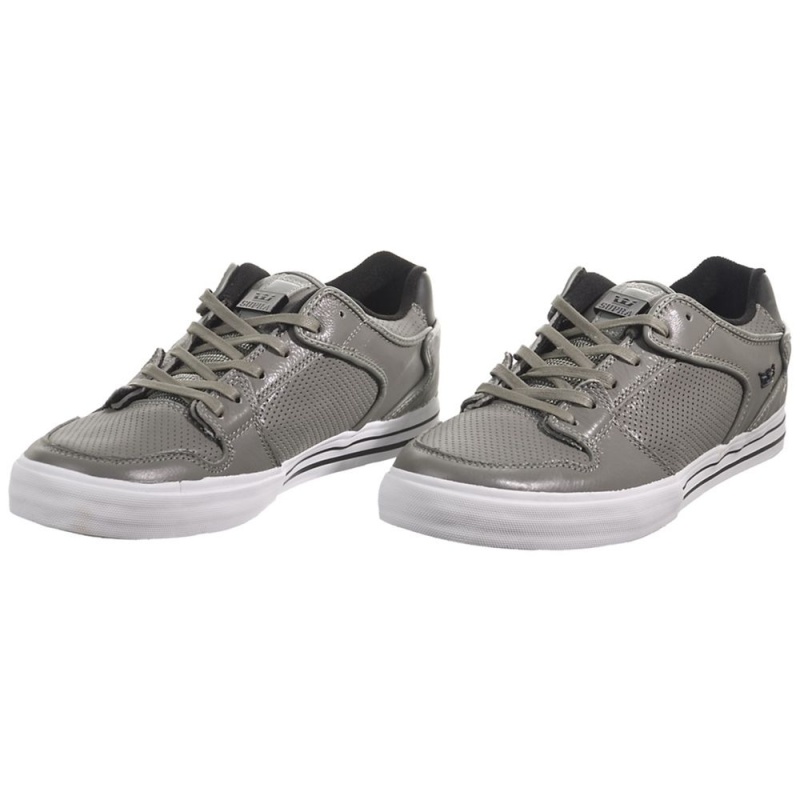 Cano Baixo Supra Vaider Low Feminino Cinzentas | HGKYA6794