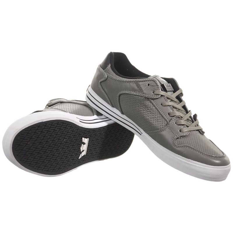 Cano Baixo Supra Vaider Low Feminino Cinzentas | HGKYA6794