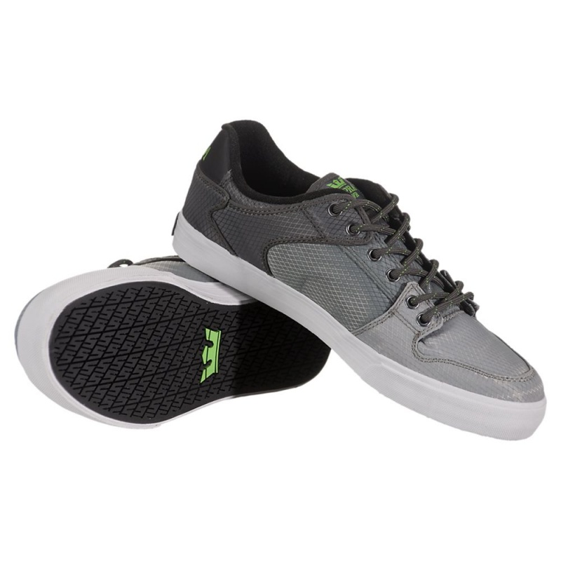 Cano Baixo Supra Vaider Low Masculino Cinzentas | TRKLN1924