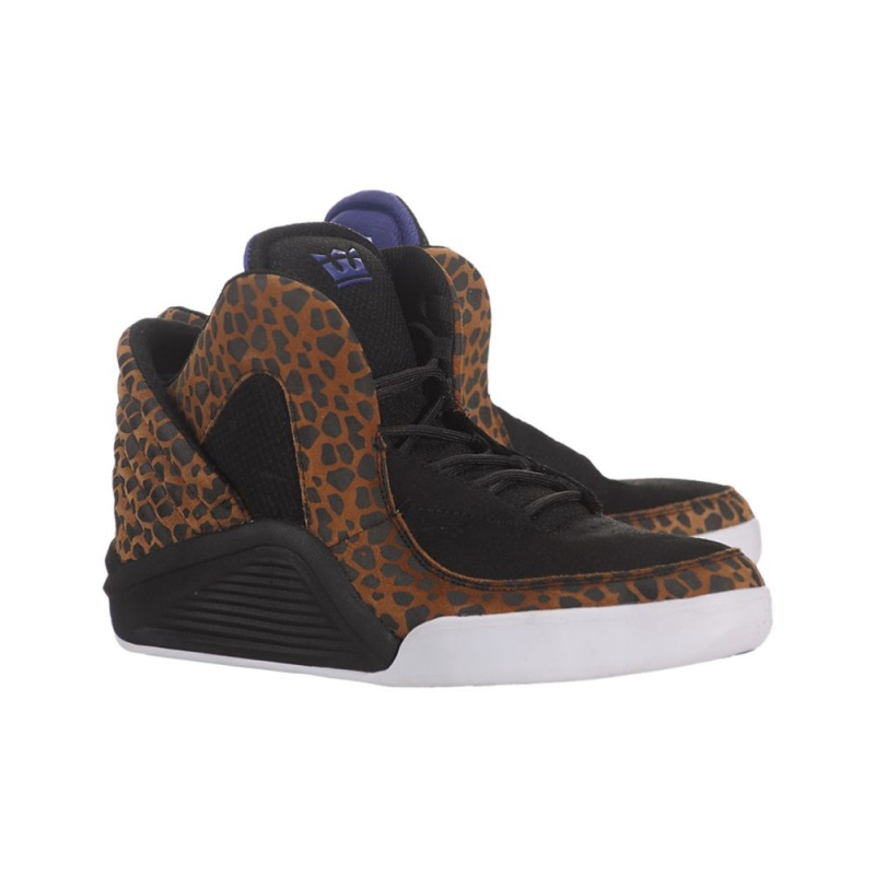 Sapatilhas Supra Chimera x Lil Wayne Feminino Pretas Leopardo | DLZAJ1527