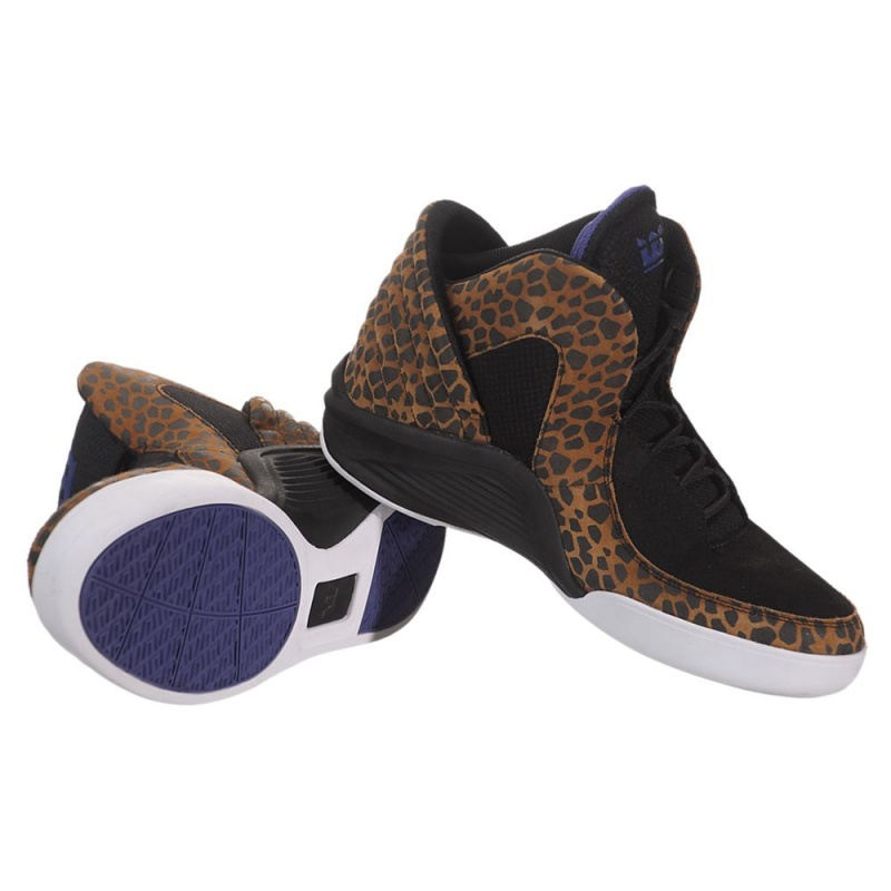 Sapatilhas Supra Chimera x Lil Wayne Feminino Pretas Leopardo | DLZAJ1527