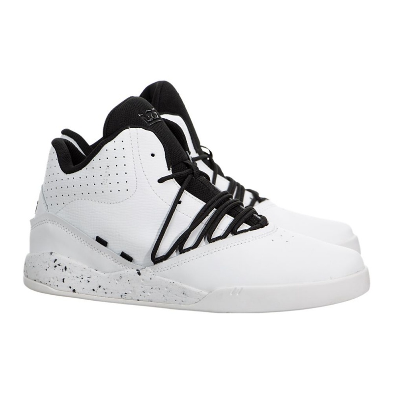 Sapatilhas Supra Estaban Feminino Branco Pretas | DGJZH2051