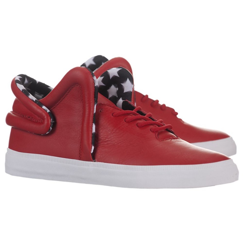 Sapatilhas Supra Falcon Masculino Vermelhas | FACZR0871