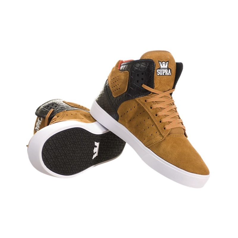 Tenis Skate Supra Atom Feminino Marrom | DWVQS5804