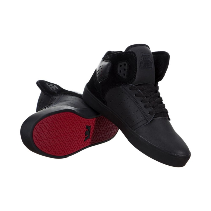 Tenis Skate Supra Atom Feminino Pretas | NDMIL0635