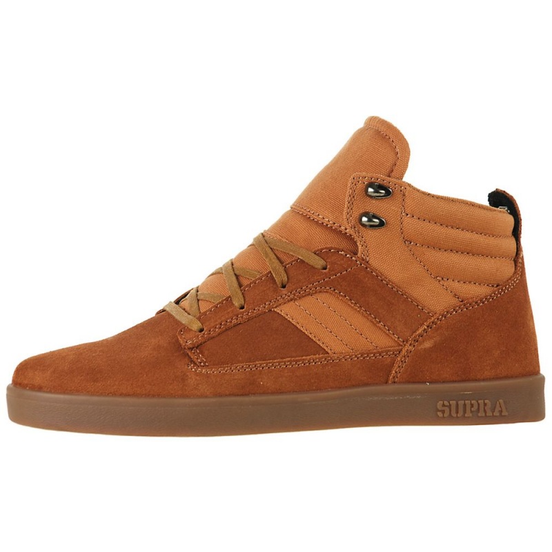 Tenis Skate Supra Bandit Medio Feminino Marrom | MSWQK9867