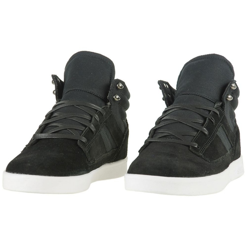 Tenis Skate Supra Bandit Medio Feminino Pretas | BWKLP2160