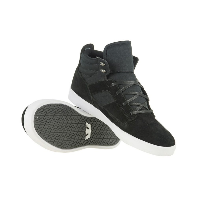 Tenis Skate Supra Bandit Medio Feminino Pretas | BWKLP2160