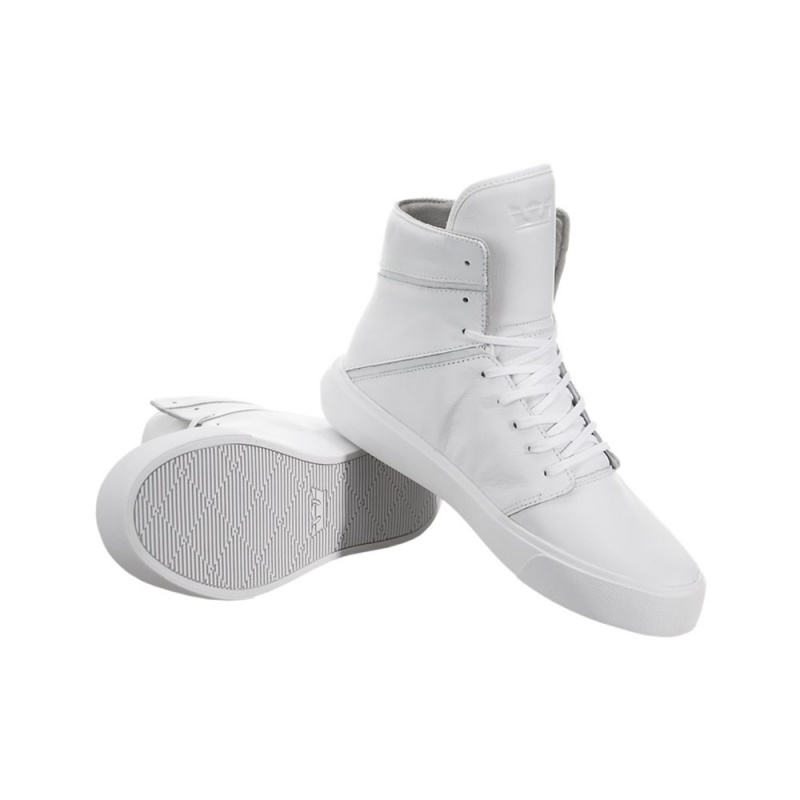 Tenis Skate Supra Camino Feminino Branco | PGMHQ7435