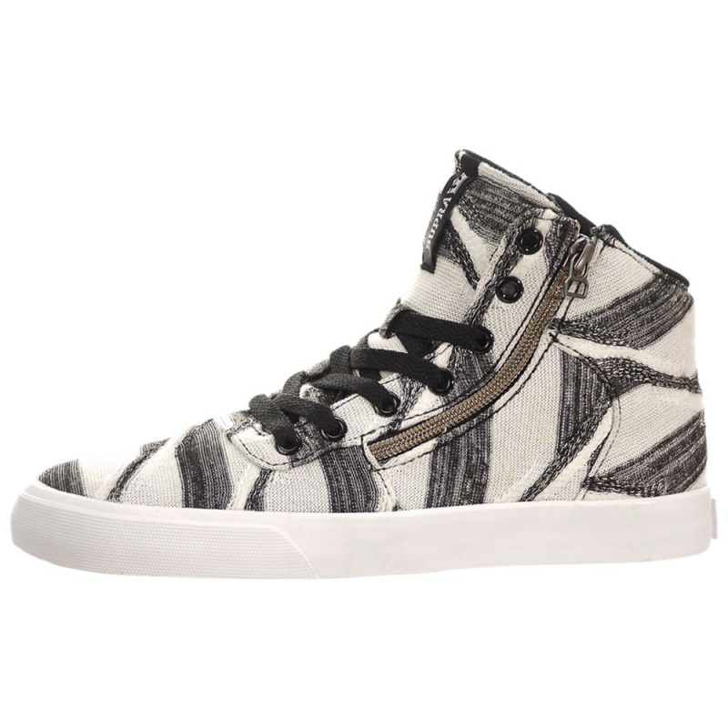 Tenis Skate Supra Cuttler Feminino Azuis Branco | NEOAD5674