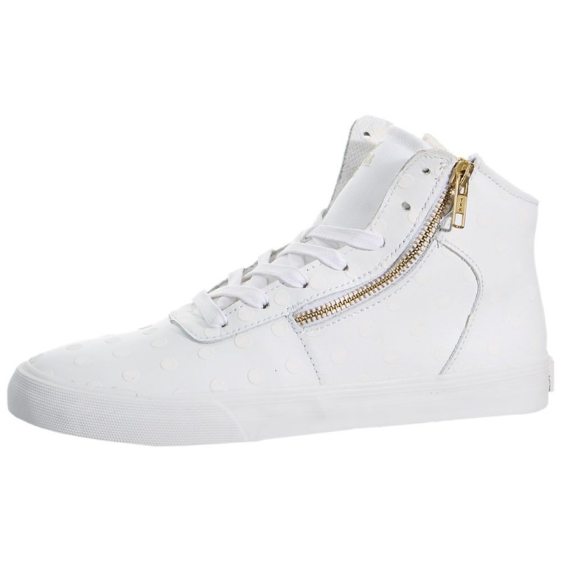 Tenis Skate Supra Cuttler Feminino Branco | XSFJR8549