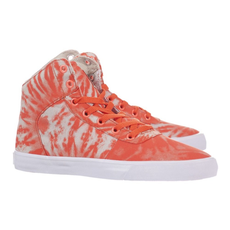 Tenis Skate Supra Cuttler Feminino Laranja | SFLPJ1784