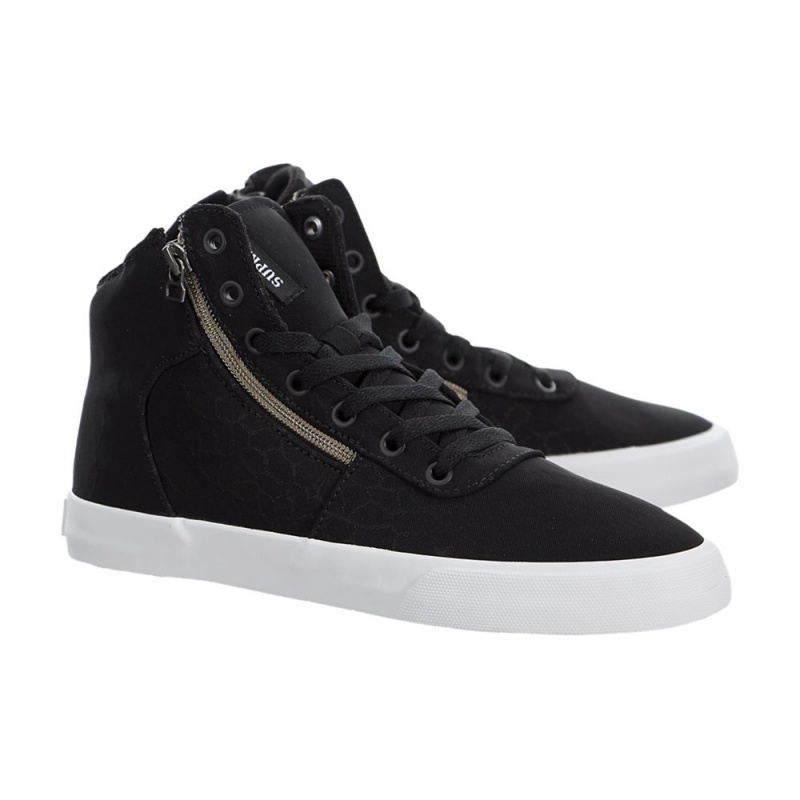 Tenis Skate Supra Cuttler Feminino Pretas | PBWTY8259