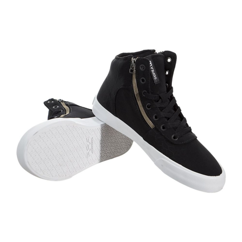 Tenis Skate Supra Cuttler Feminino Pretas | PBWTY8259