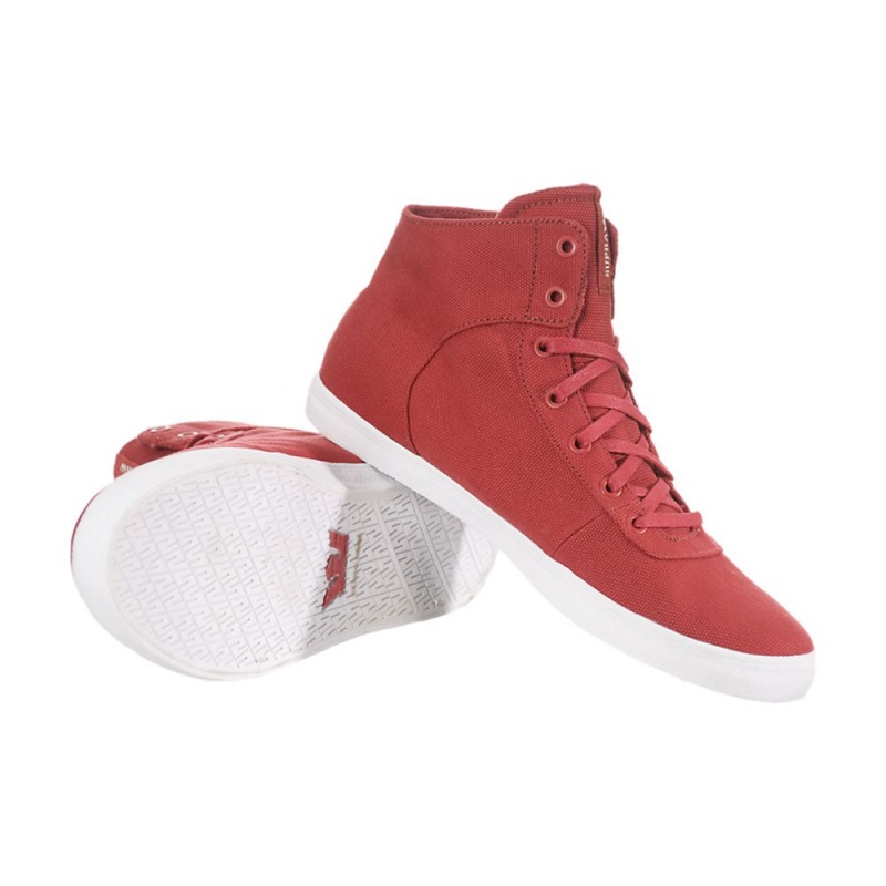 Tenis Skate Supra Cuttler Feminino Vermelhas | IBAMQ6012