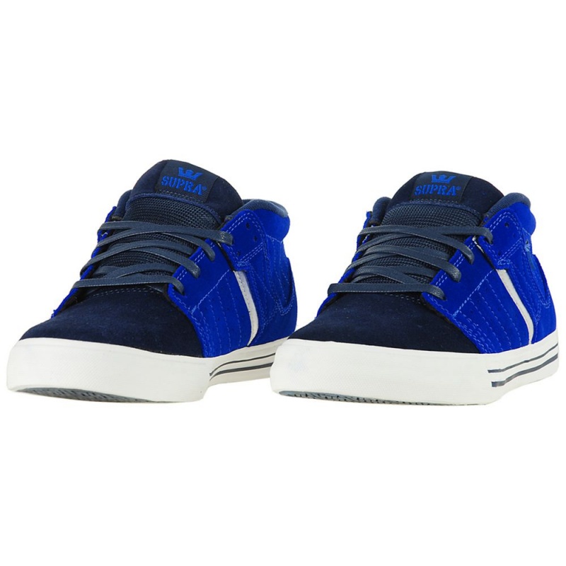 Tenis Skate Supra EE Diablo 1.5 Masculino Pretas Azuis | KBWZA9462