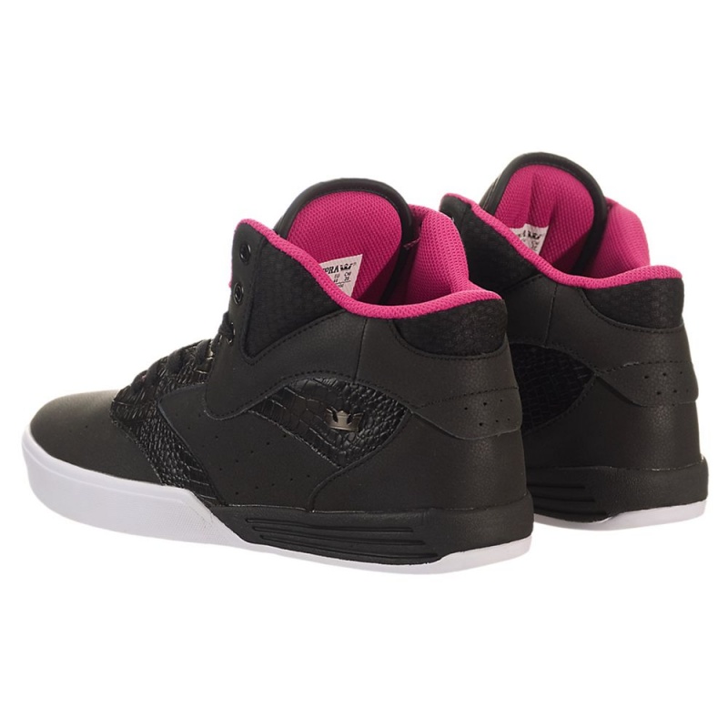 Tenis Skate Supra Khan Feminino Pretas | LMQKR6407