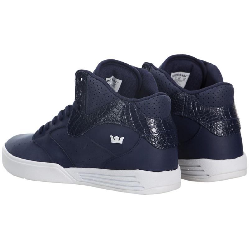 Tenis Skate Supra Khan Masculino Azul Marinho | SRPBO5879