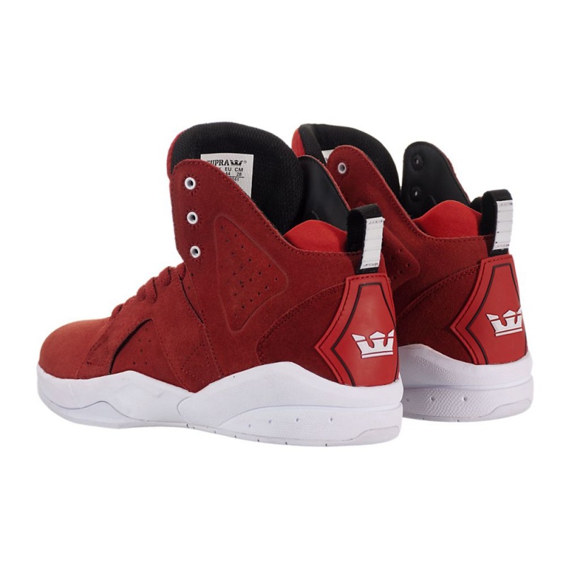 Tenis Skate Supra Magazine Masculino Vermelhas | PYIUV9453