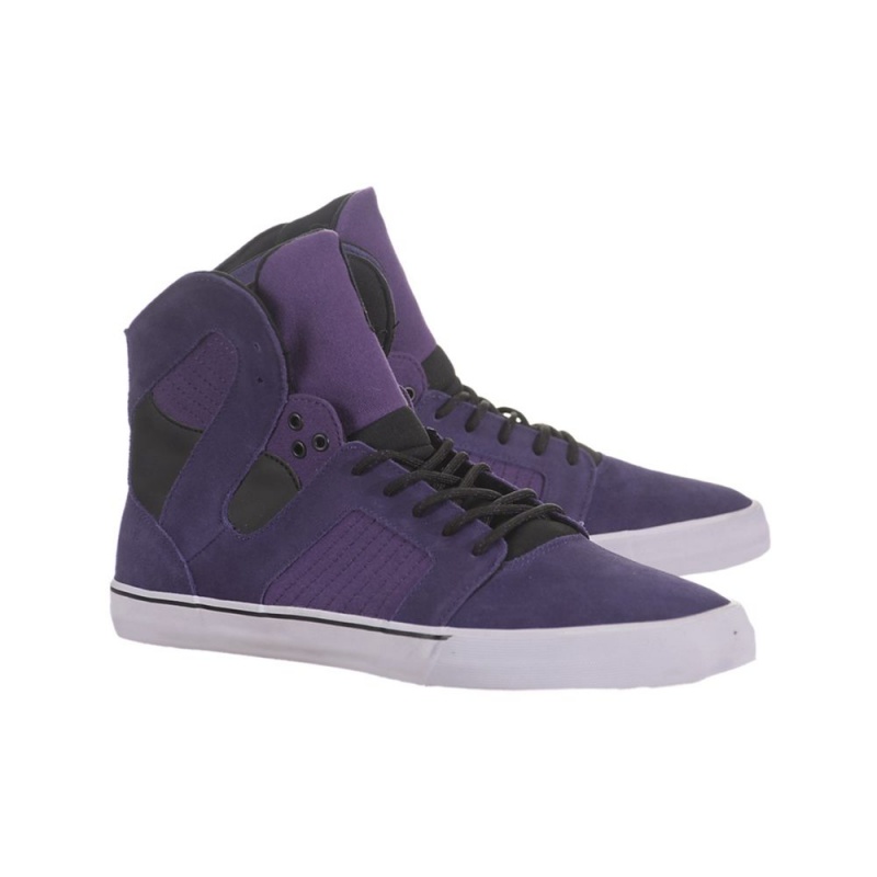 Tenis Skate Supra Pilot Feminino Roxo | YBTUN5306