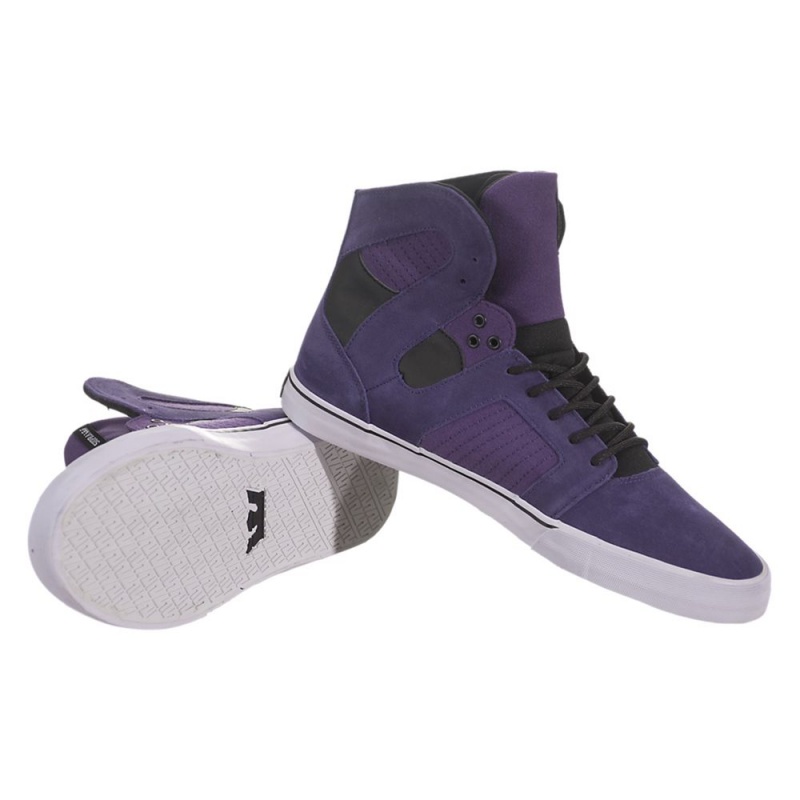 Tenis Skate Supra Pilot Feminino Roxo | YBTUN5306