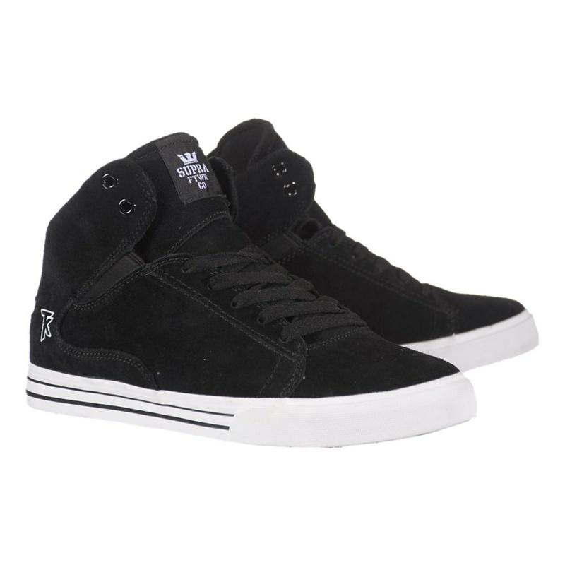 Tenis Skate Supra Society Medio Feminino Pretas | RABYT8143