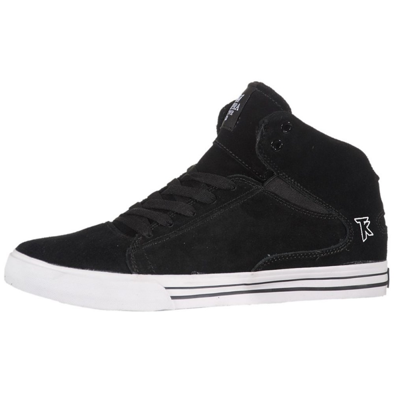 Tenis Skate Supra Society Medio Feminino Pretas | RABYT8143